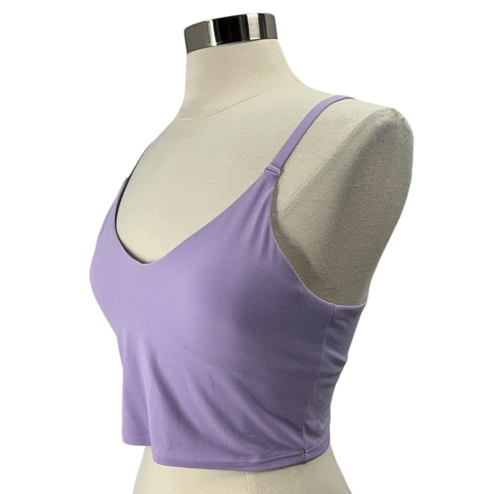 ATHLETA Padded Purple Sports Bra SZ MD